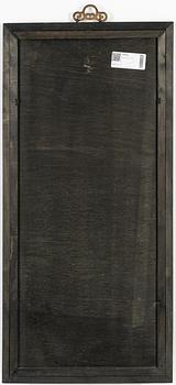 Two glass paintings, second half of the 20th century,
