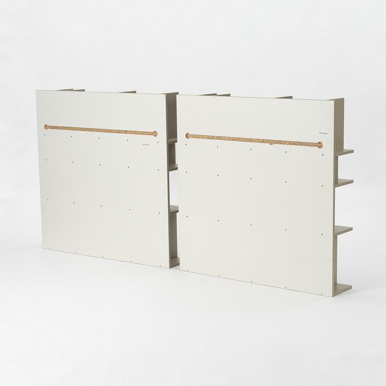 Morten Georgsen, "Como", two bookshelves, BoConcept, 21st Century.