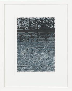 Juhana Blomstedt, silkscreen, signed and dated -82, numbered VI/XXV.