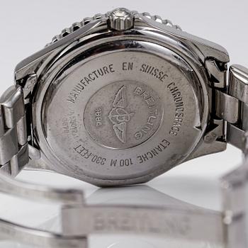 ARMBANDSUR, stål, Breitling, Chronospace.