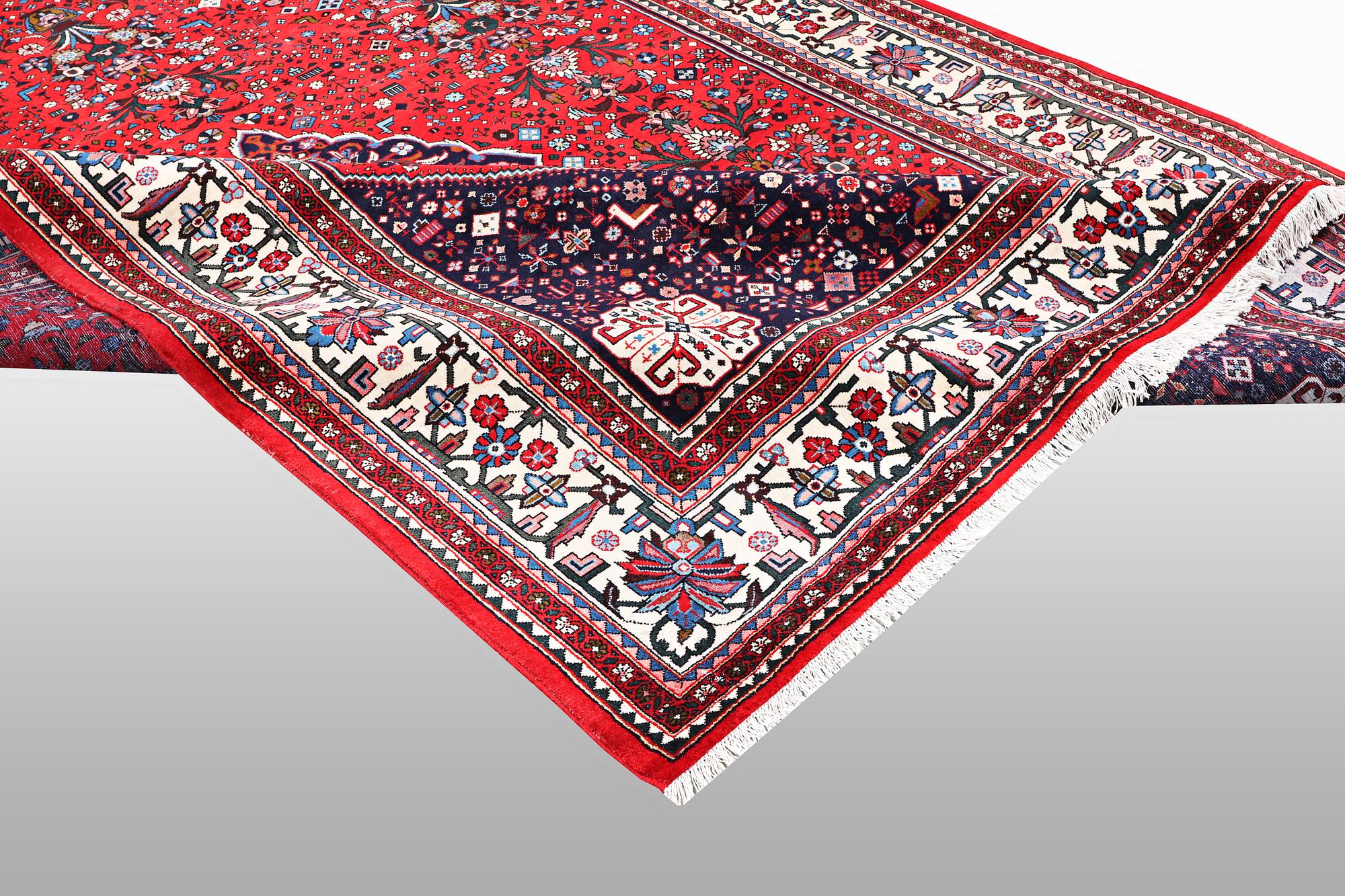 A carpet, Abadeh, ca 345 x 249 cm.