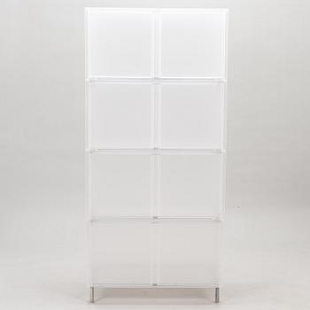 KARTELL, hyllyjärjestelmä, "ONE", 4 kpl, Piero Lissoni/Patricia Urquiola, Italia.