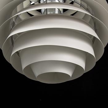 Poul Henningsen, a 'PH Globe/Louvre' pendant light, Louis Poulsen, Denmark.