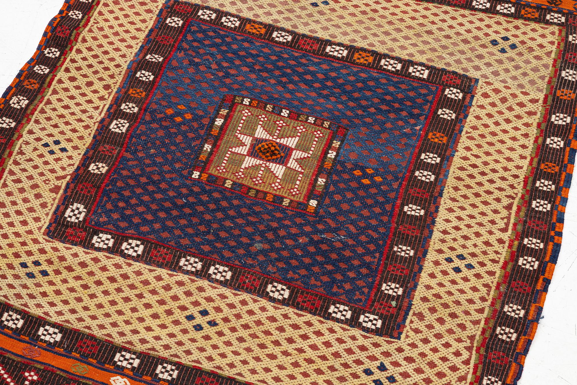 A flat weave textile, Antalya, West Anatolia, c. 164 x 119 cm.