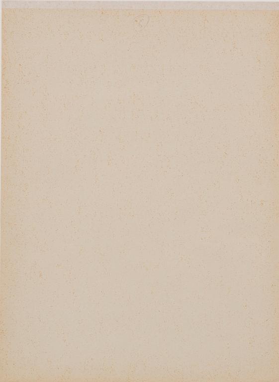 MAX ERNST, litografi, signerad i trycket.