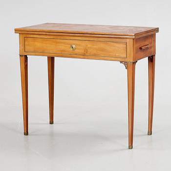 SPELBORD, gustaviansk, signerad ENS, Eric Nyström ebenist i Stockholm 1773-1788(1790).