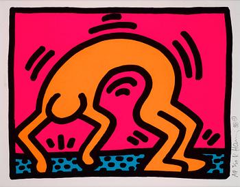 Keith Haring, ”Pop Shop II (B)”.