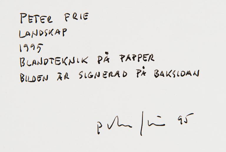 Peter Frie, Landscape.