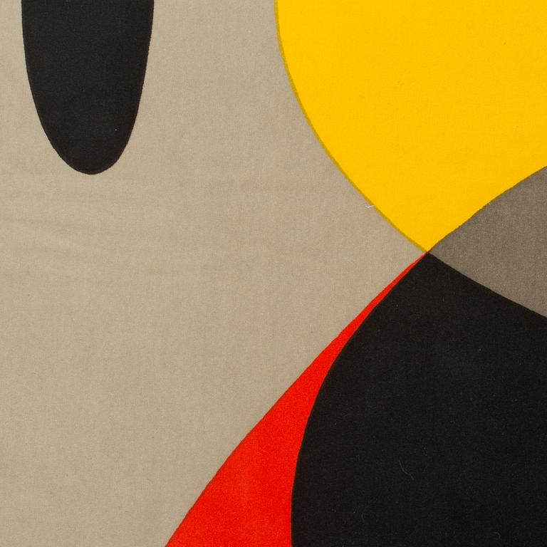 PIERRE OLOFSSON, textil, "Flick-Flack". Sammet. 129 x 201 cm. Signerad olofsson (Pierre O.).