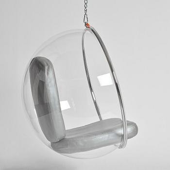 Eero Aarnio, hängfåtölj, "Bubble Chair", Adelta, Finland.