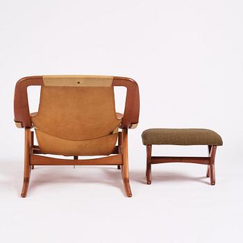 Arne Tideman Ruud, a teak 'Holmenkollen'/'3030' lounge chair from AS Inventar/ Norcraft, Gjövik, Norway, 1950s-1960s.