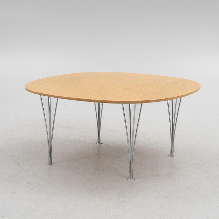 Bruno Mathsson, a 'Supercirkel' coffee table, Värnamo, Sweden.