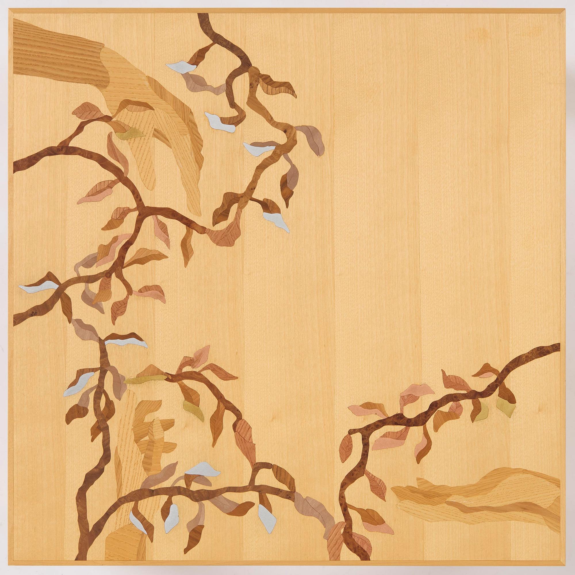 Klara Knutsson, a unique table, "Ornament", executed at Malmstens LiU, Stockholm, 2021.