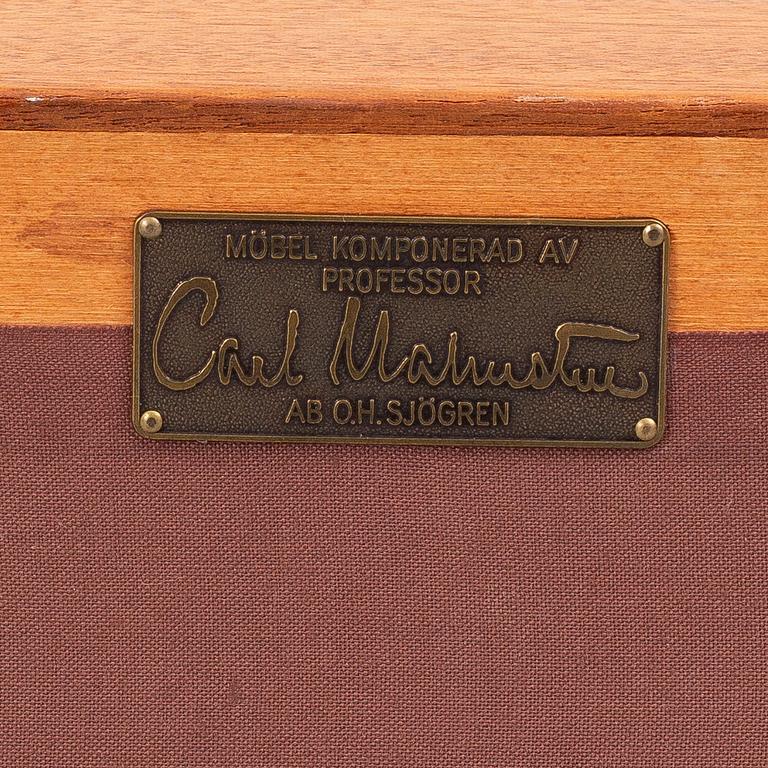 Carl Malmsten, armchair, "The Housefather", OH Sjögren, late 20th century.