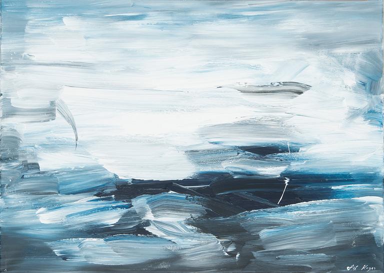 Liis Koger, 'Glacial Blue'.