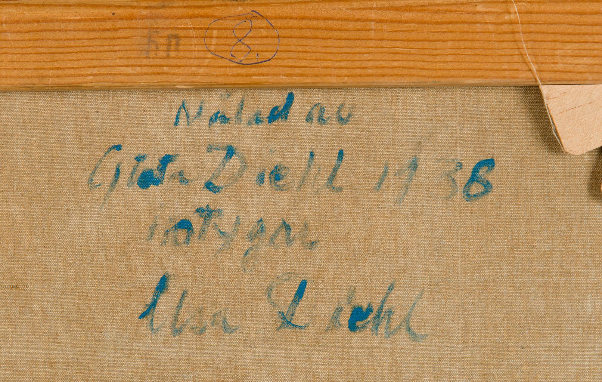 Gösta Diehl, Nainen mekossa.