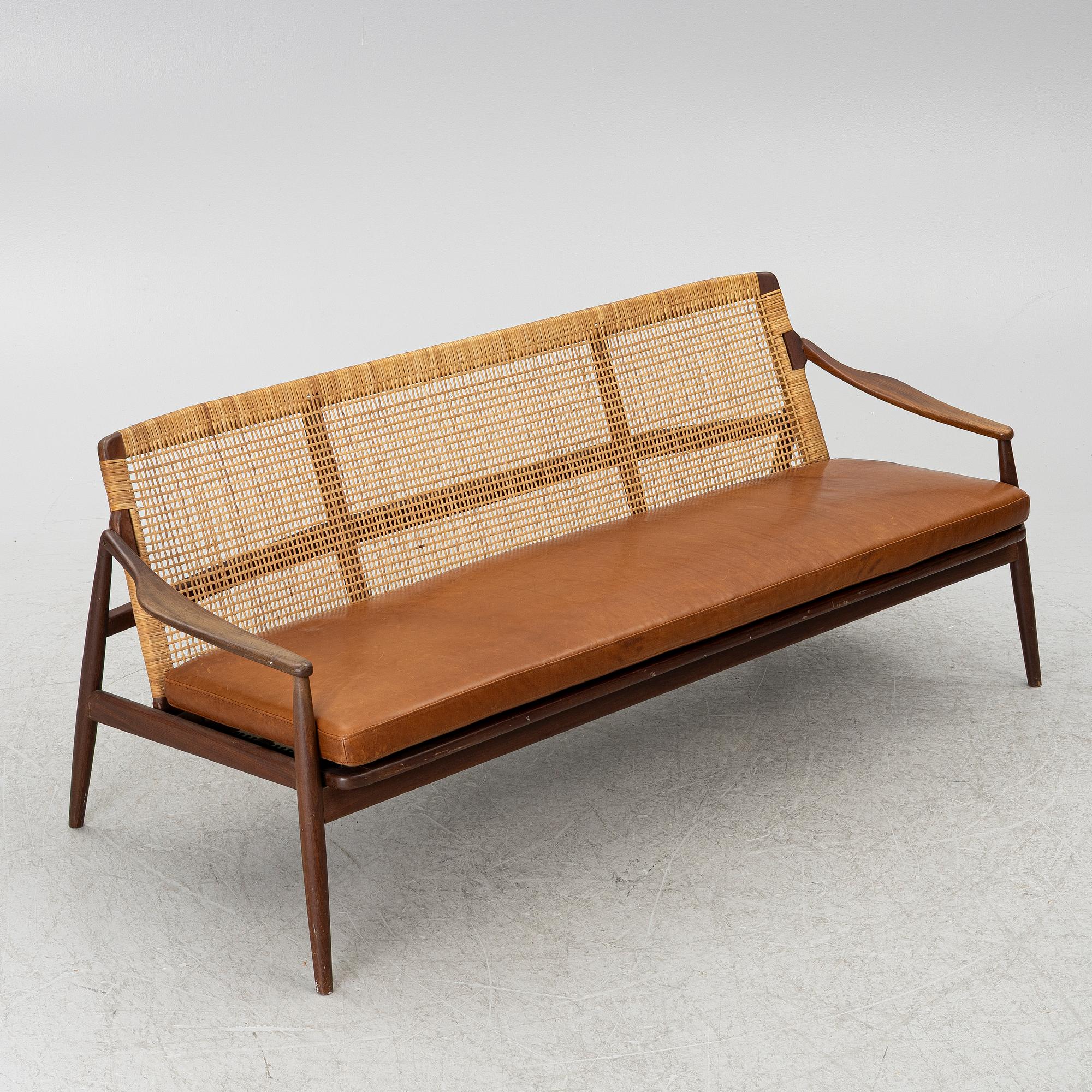 Hartmut Lohmeyer, sofa, Wilkhahn, Germany, 1950s.