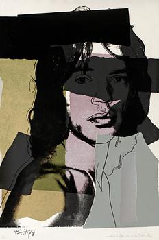 505. Andy Warhol, "Mick Jagger".