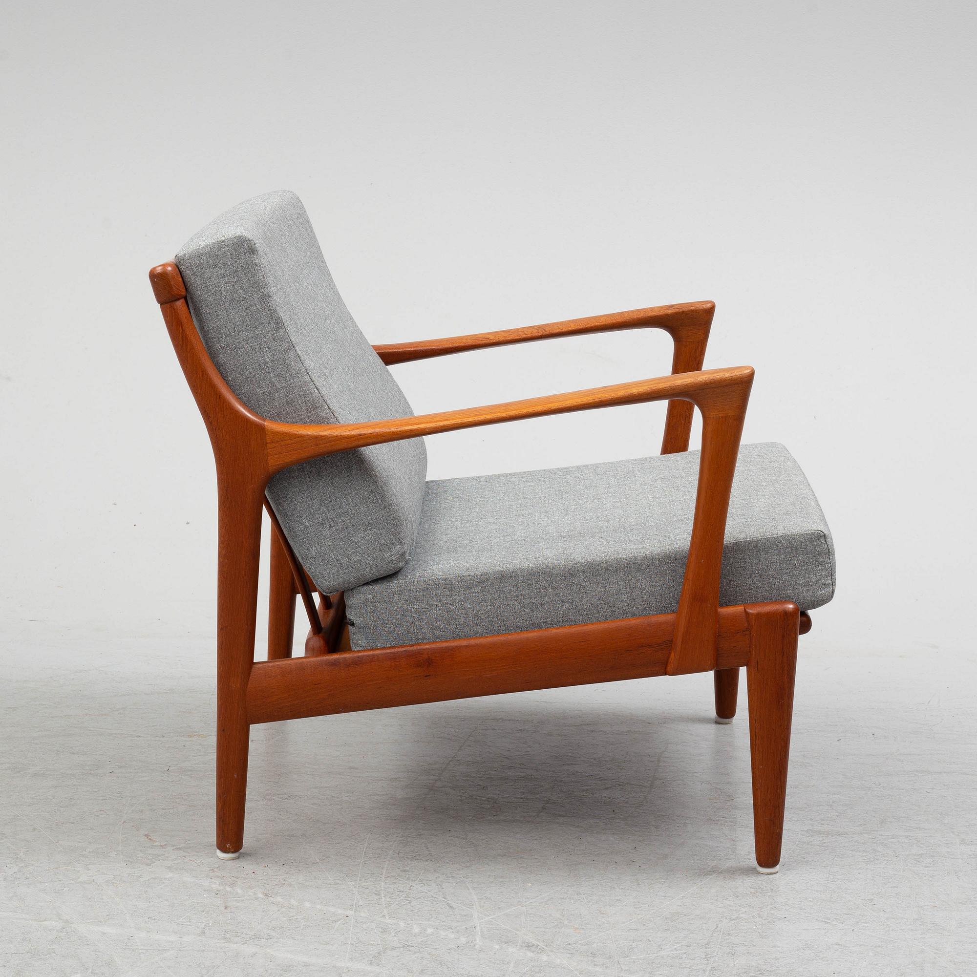 BERTIL FRIDHAGEN, soffa & fåtölj, "Kuba", Bröderna Andersson, 1960-tal.