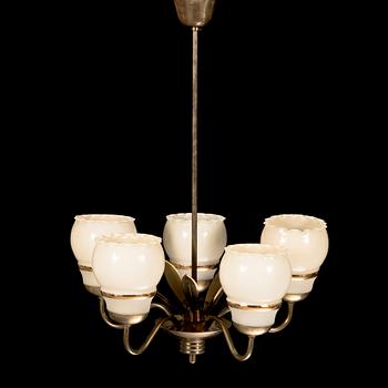 A mid 20th century '50612' chandelier Sievä for Idman Finland.