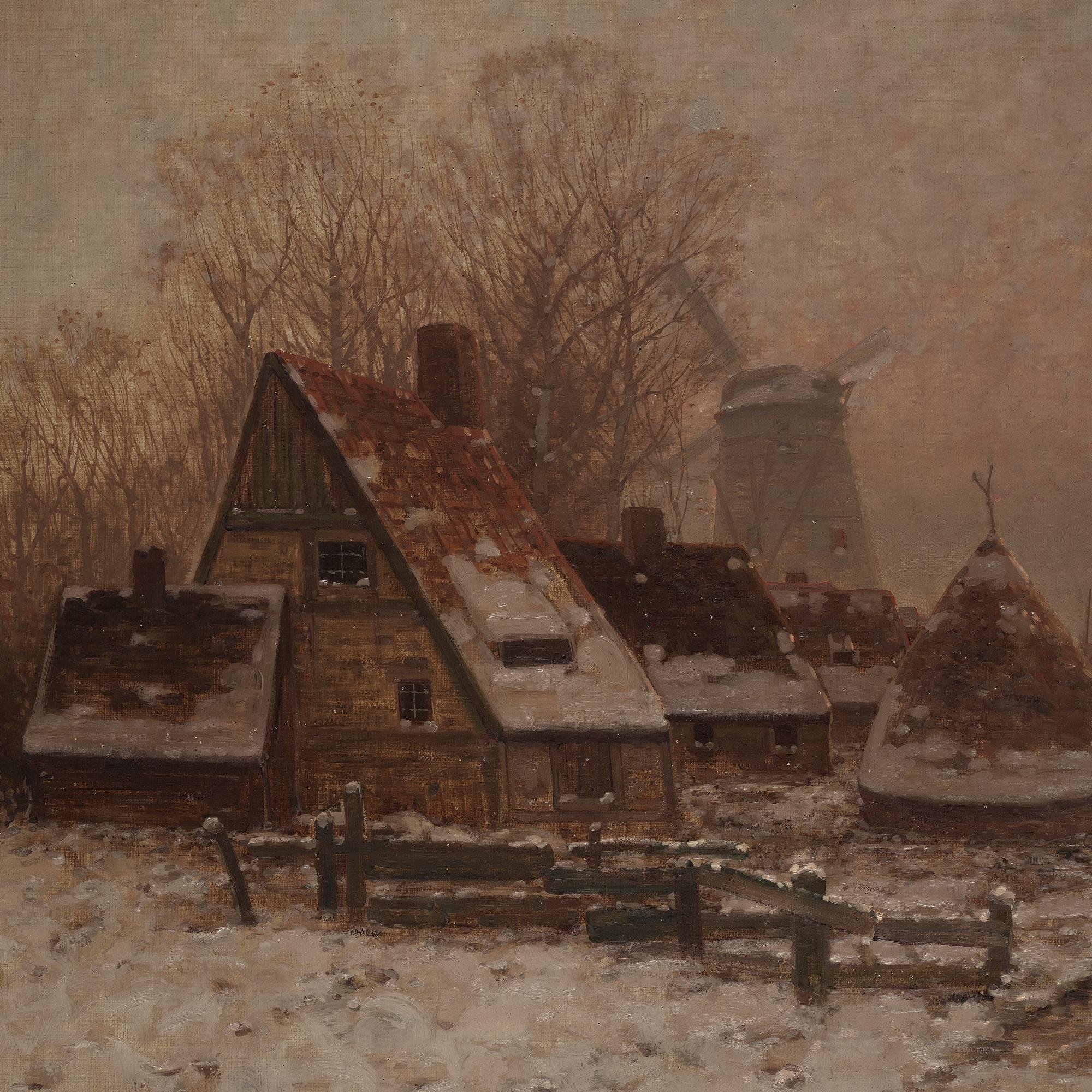 Johann Jungblut, oil on canvas, signed.