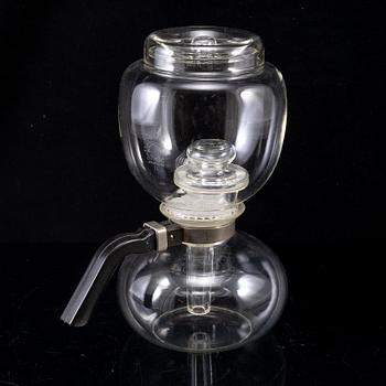 WILHELM WAGENFELD & GERHARD MARCKS, perkulator, "Sintrax", Jenaer Glaswerk, Schott & Gen, Tyskland.