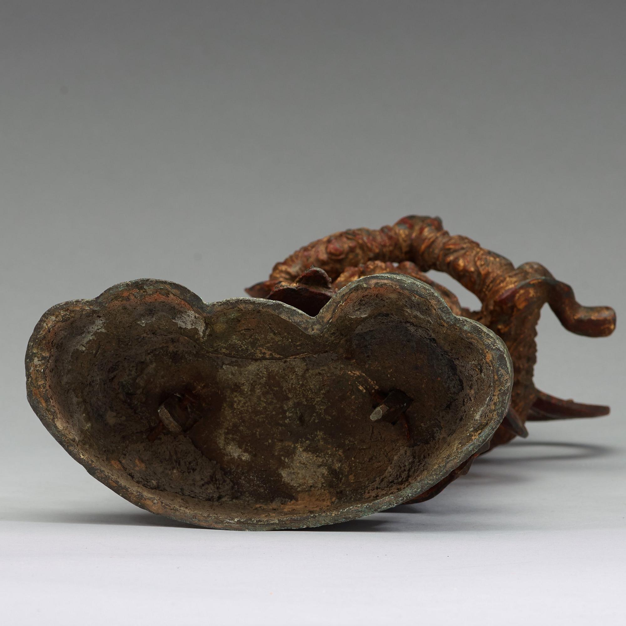 A standing figure of guardsman, Ming dynasty (1368-1644).