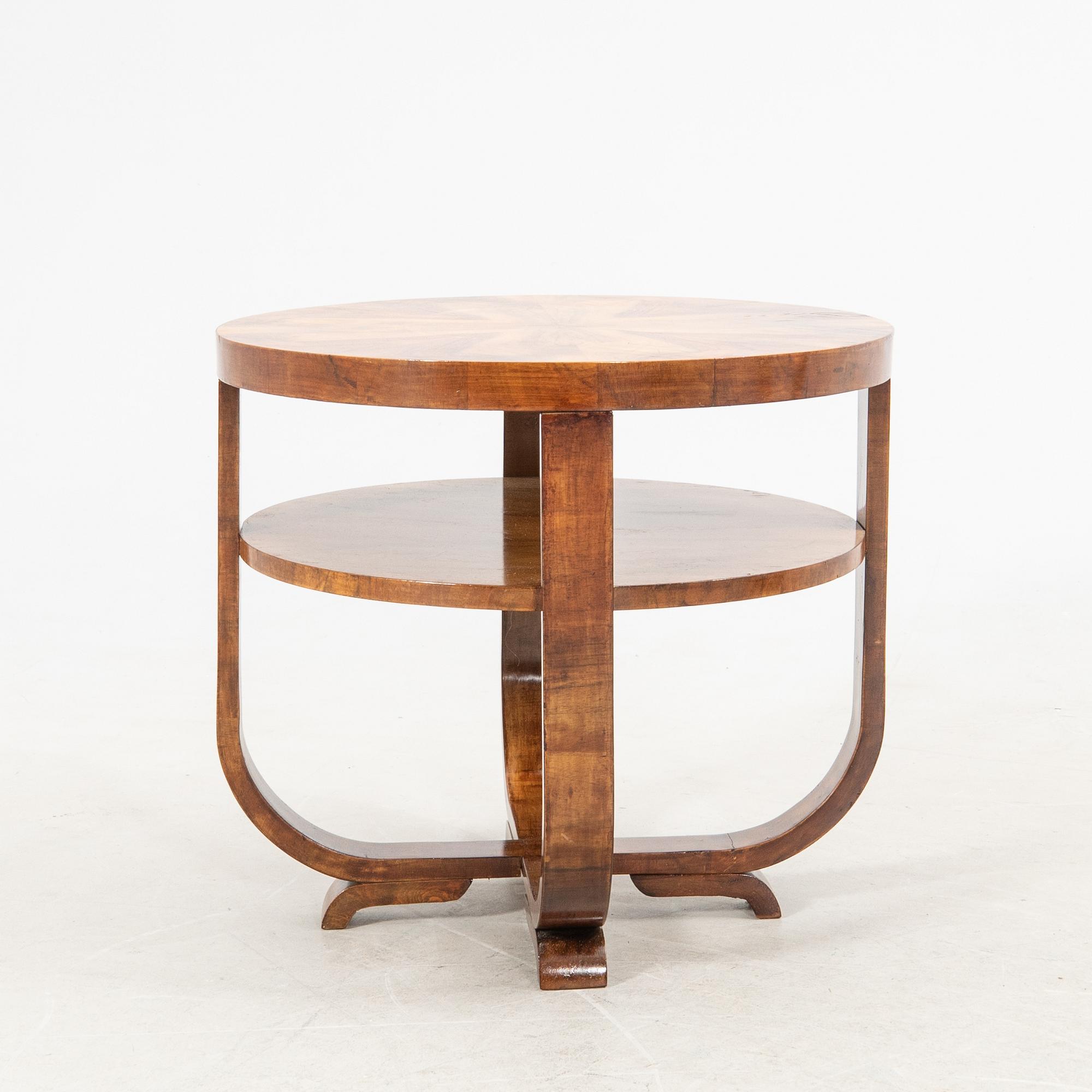 Coffee table, Art Deco, first half of the 20th century.