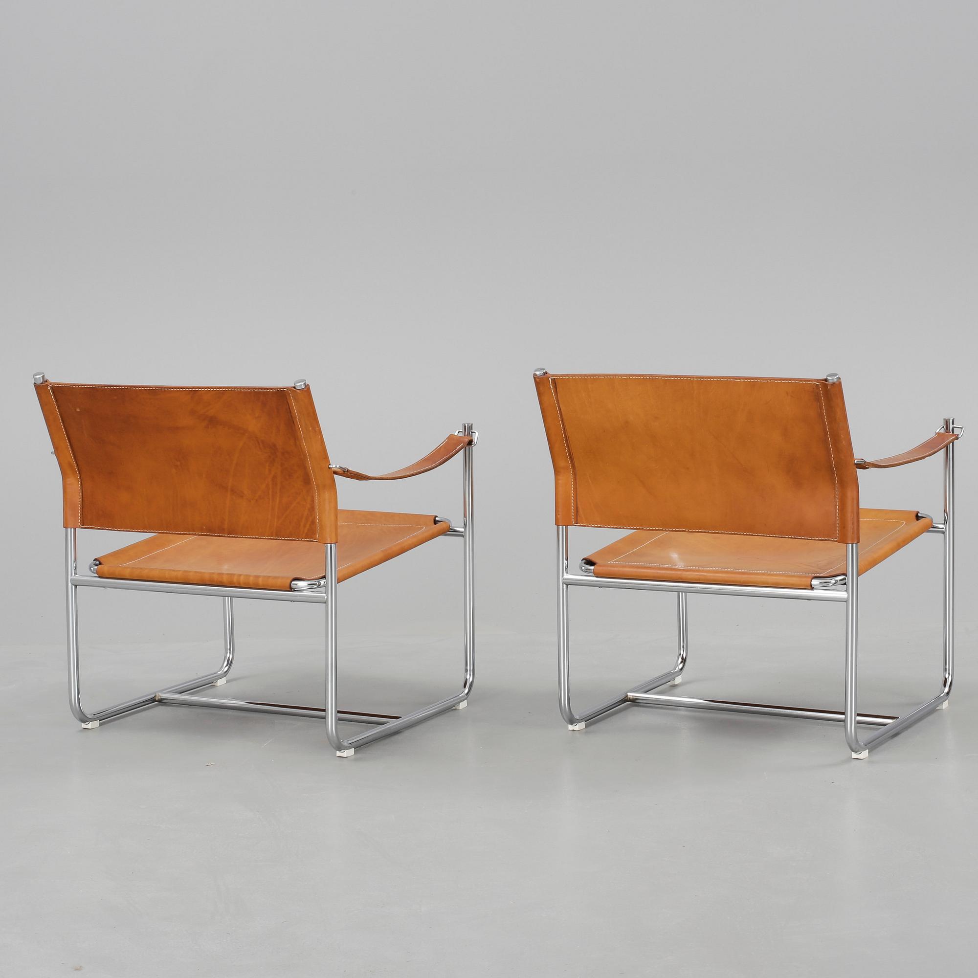 FÅTÖLJER, ett par, "Amiral", Karin Mobring för IKEA, 1971.
