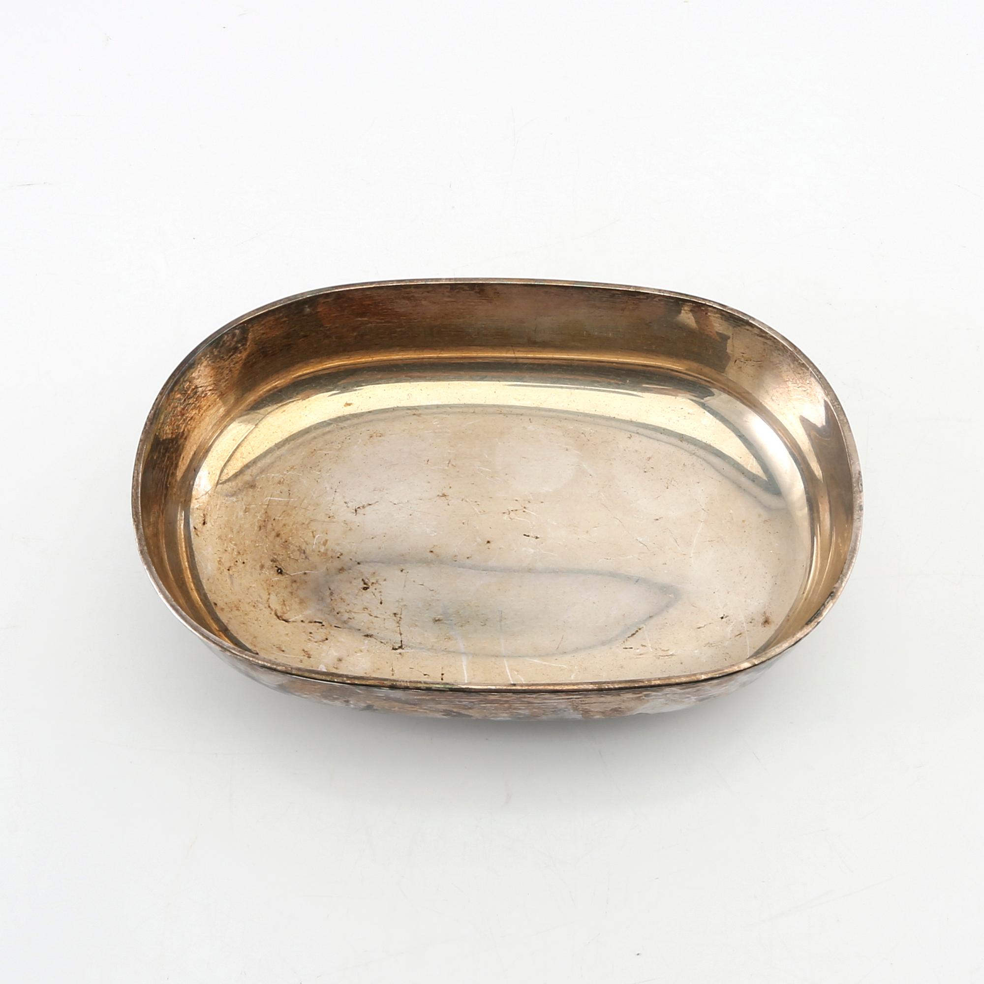 Vera Ferngren, skål sterlingsilver GAB Stockholm 1967.