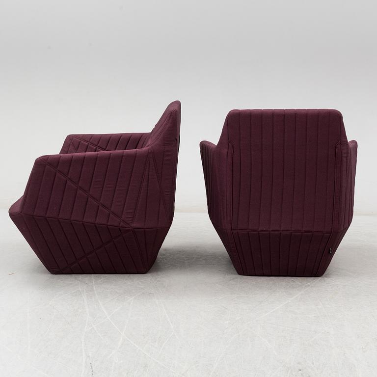 RONAN & ERWAN BOUROULLEC, fåtöljer, ett par, Facett, för Ligne Roset.