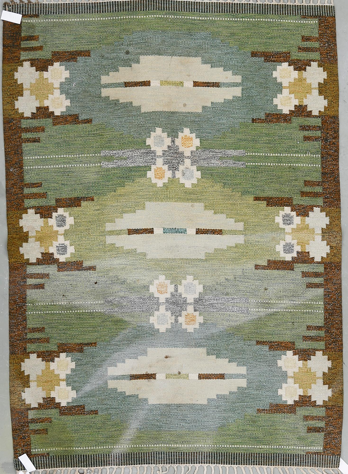 MATTA, rölakan. Ingegerd Silow. Ca 225x159 cm.