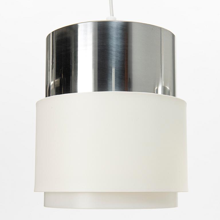 Uno & Östen Kristiansson, taklampor, 3 st, ur "Cylindus-serien", Luxus, Vittsjö, 1970-tal.