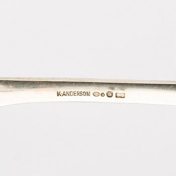 K Anderson bestick 68 dlr silver Stockholm 1917.