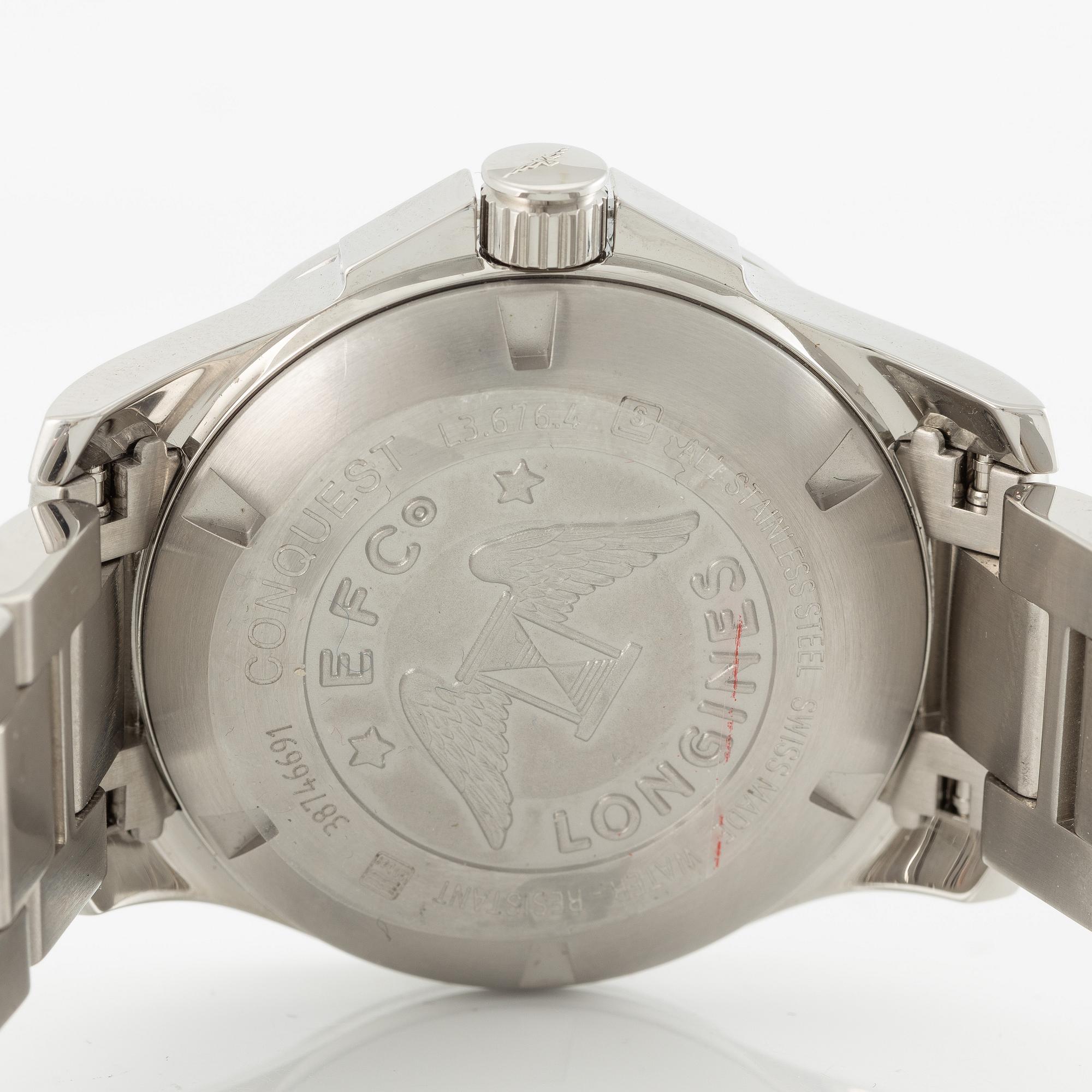 Longines, Conquest, armbandsur, 39 mm.