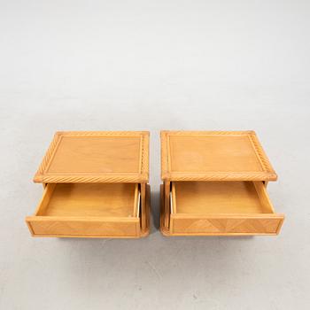 Sängbord ett par 1970/80-tal.