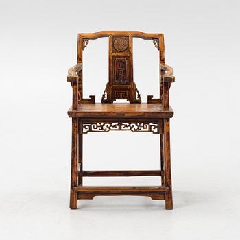 A Chinese chair, around the year 1900.