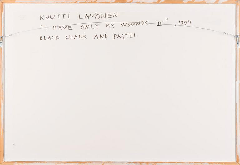 Kuutti Lavonen, "I HAVE ONLY MY WOUNDS II".