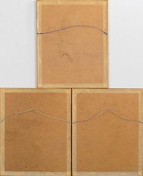 ESAIAS THORÉN, 3 kpl, litografeja, signeerattu ja päivätty E. Thorén 1935-38.