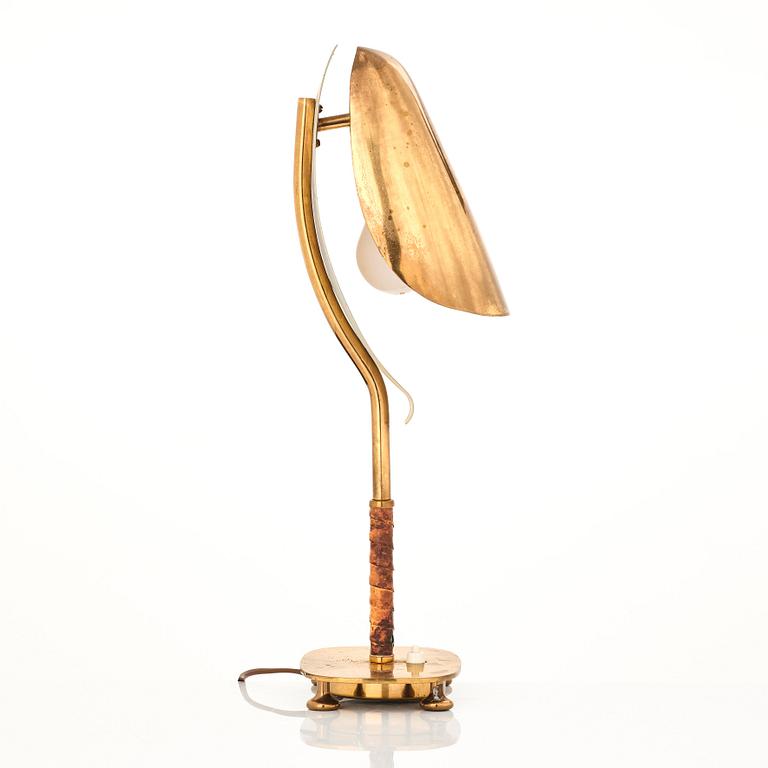 Harald Notini, a rare table lamp, model "15582", Arvid Böhlmarks Lampfabrik, 1950s.