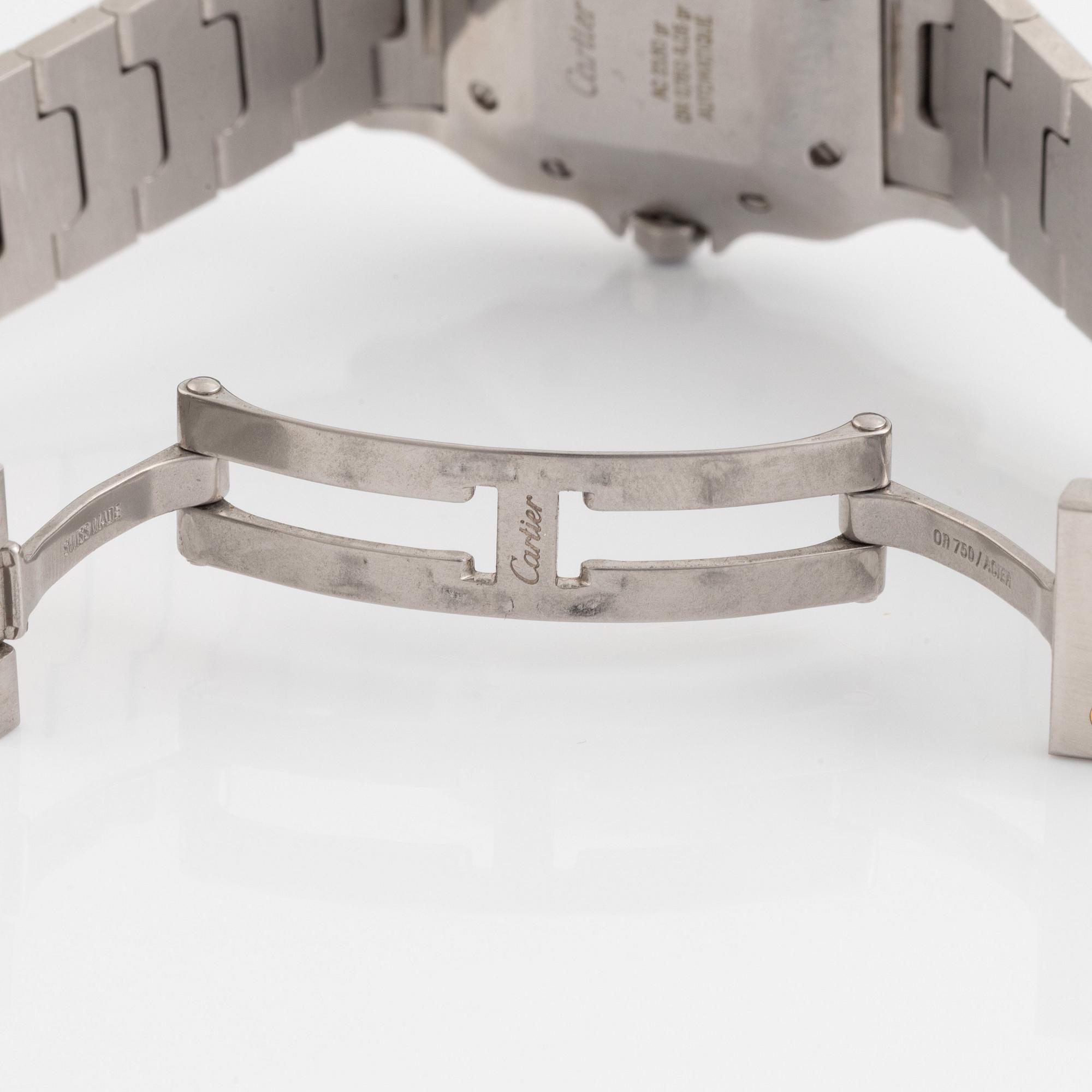 Cartier, Santos Carrée, ca 1990. - Bukowskis