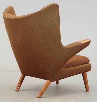 A Hans J Wegner 'Papa Bear' armchair, AP-stolen, Denmark 1950's.