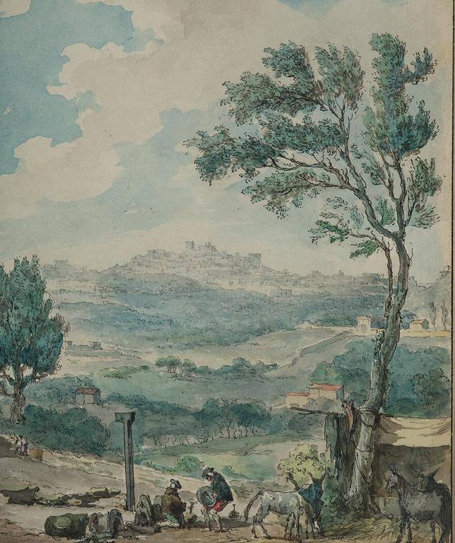 Louis Jean Desprez, ”Le Temple de la Concorde à Agrigente”.