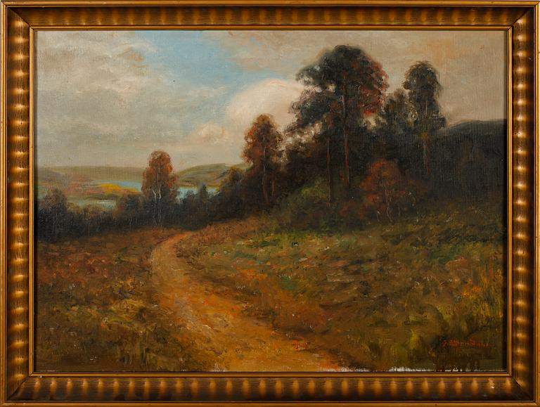 STEN EKENDAHL, olja på duk, sign.