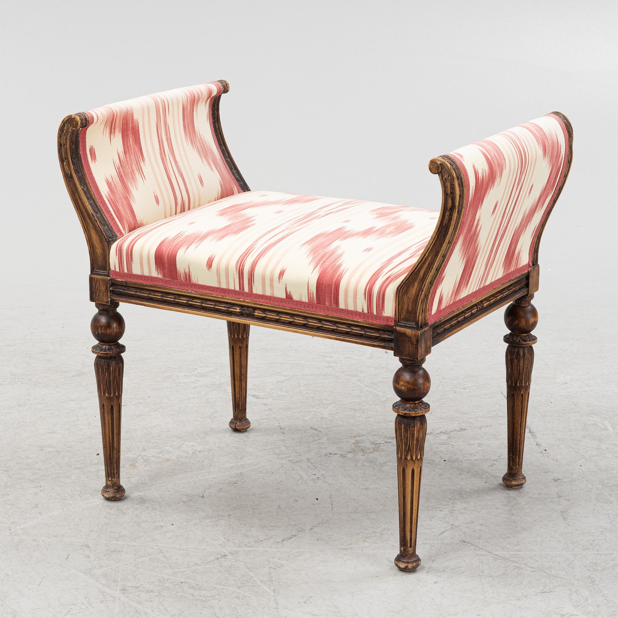 Banquet chair, Gustavian style, first half of the 19th century.