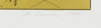 Marje Üksine, Two lithographs in a folder.
