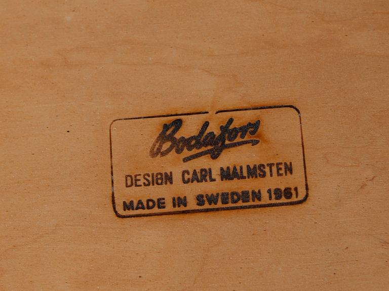 SÄNGBORD, Carl Malmsten, Bodafors, 1960-tal.