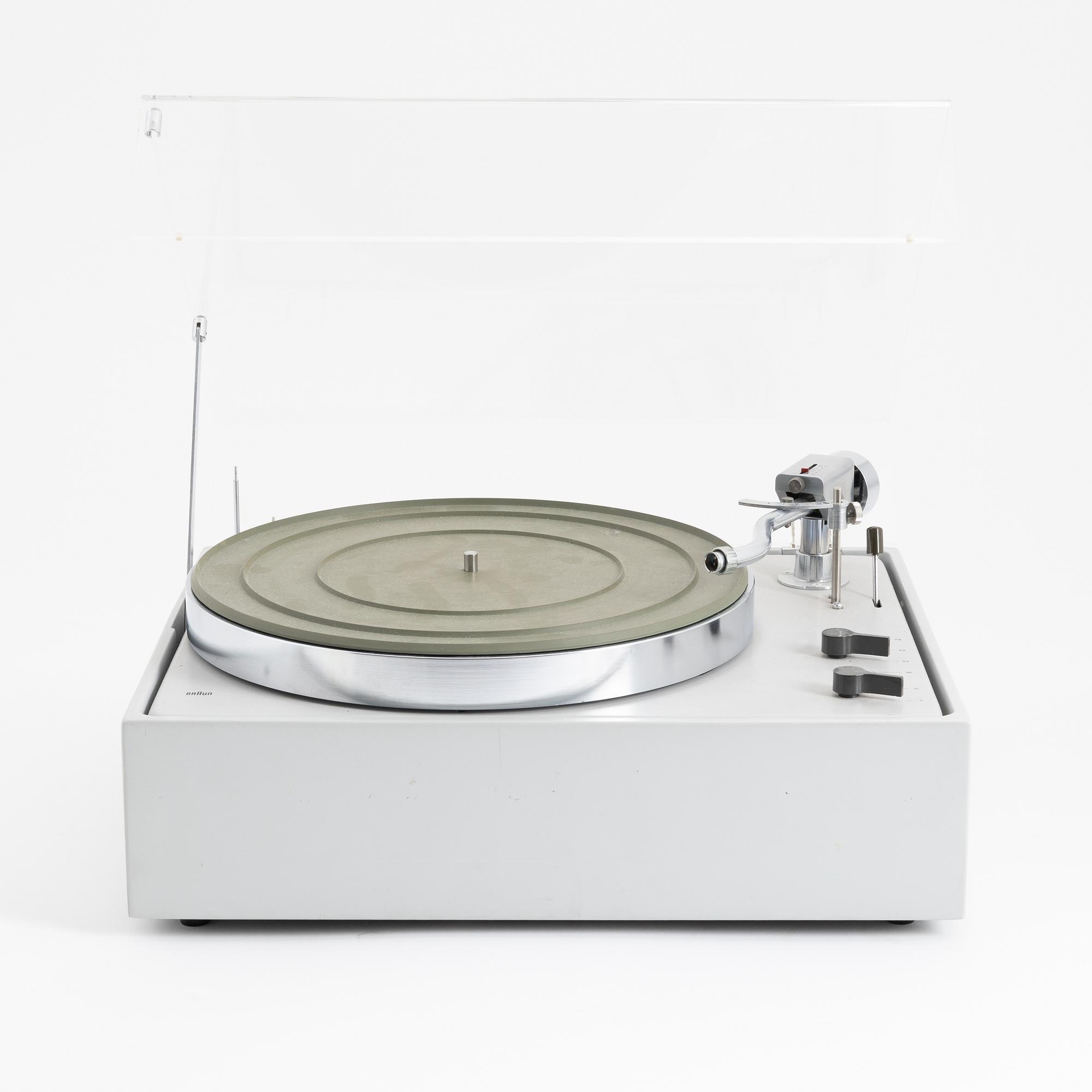 Dieter Rams, skivspelare, PCS 5S, Braun.