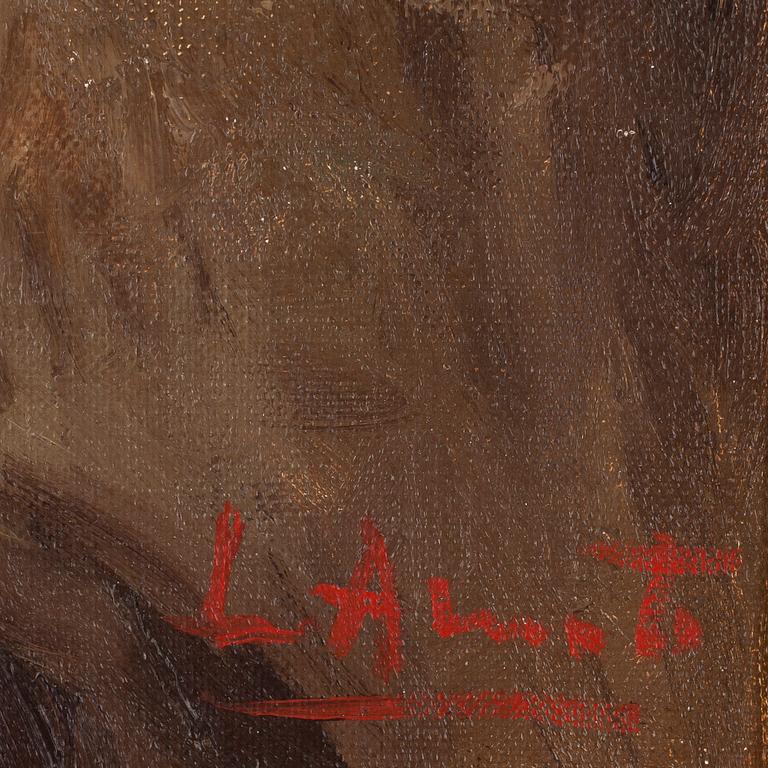 LUIGI AMATO, olja på duk, signerad.