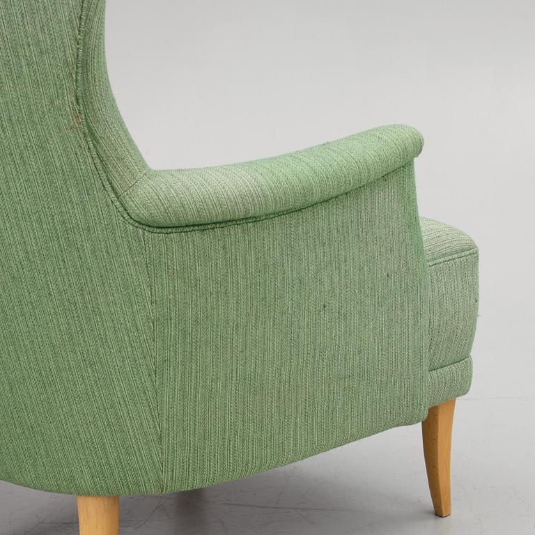Carl Malmsten, a pair of jubilee edition "Farmor" armchairs, O.H.Sjögren, 2006.